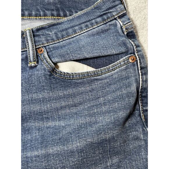 Levi 541 Jeans Mens W38 L32 Blue Denim Slight Taper Relaxed Stretch - Picture 13 of 16